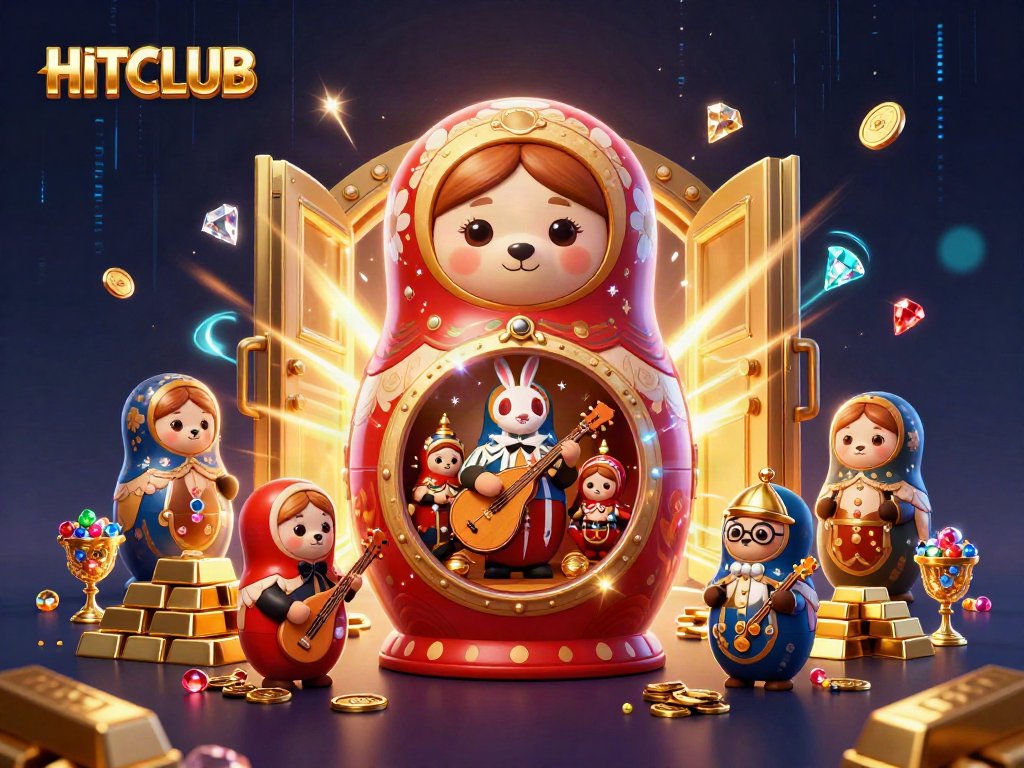 Engage with HITCLUB and explore vibrant 3D casino adventures filled with excitement and gold