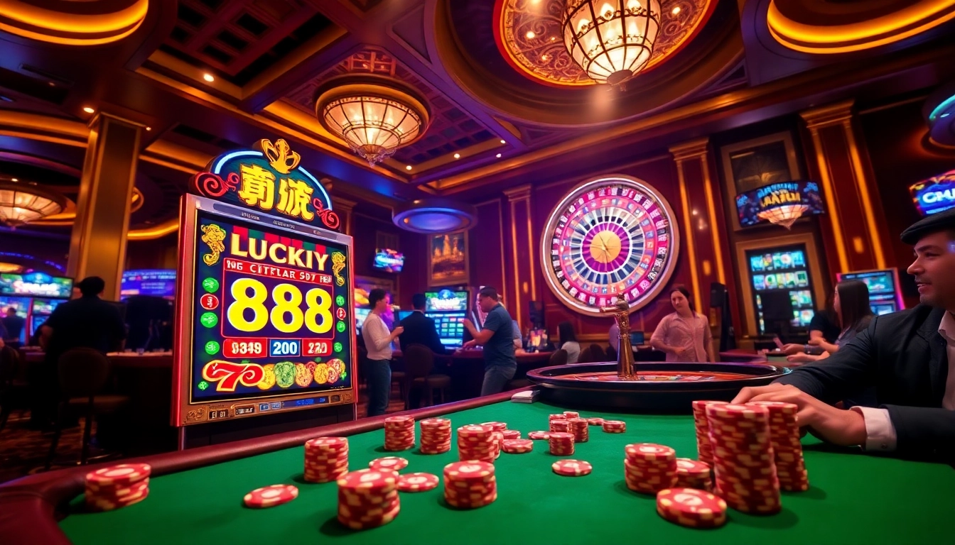 Experience the joy of winning at https://lucky88.bike/ with vibrant slot machines and thrilling casino games.