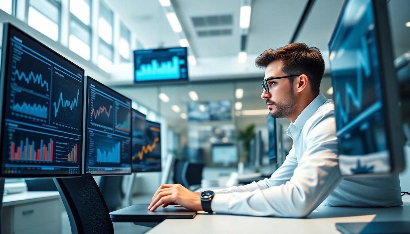 Online Marketing Strategien durch Datenanalyse in einem modernen Büroumfeld entdecken.