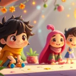 Animating vibrant characters in a captivating 2D Animation style with colorful elements and engaging backgrounds.