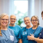 Das pflegende Team des ambulanten Pflegedienstes Troisdorf leistet herzliche Unterstützung bei der Pflege.