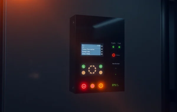 Experte führt eine DGUV V3 Prüfung durch, inspiziert elektrische Geräte sorgfältig für maximale Sicherheit.