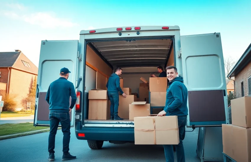 Professionelles Umzugsunternehmen im Saarland läd Möbel um