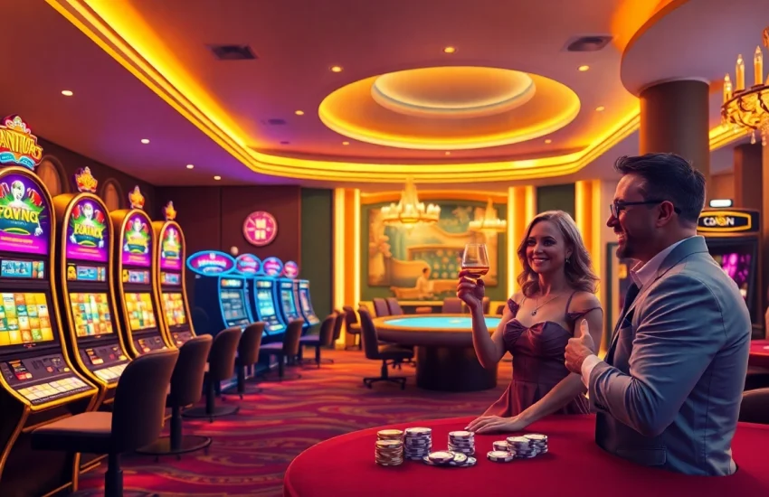 Entdecke das beste Online Casino Schweiz mit lebendiger Atmosphäre und glücklichen Spielern.