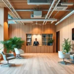 Headhunter Kiel im modernen Büro: Ein Headhunter führt ein profesionales Gespräch mit einem Bewerber, um optimale Talente zu finden.