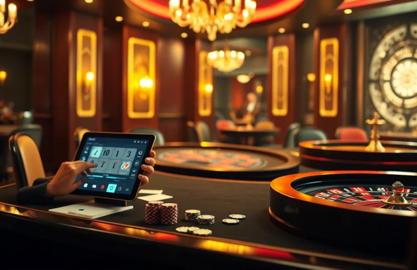 Experience the excitement of online gambling at https://f122.com.br/ with stylish casino elements and vibrant atmosphere.