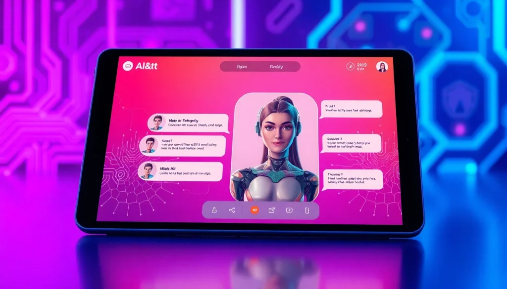 Engaging AI character chat interface representing free sex ai interactions.