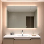 Erkunde den eleganten sonni Spiegelschrank, der stilvolles Design und praktische Beleuchtung vereint.