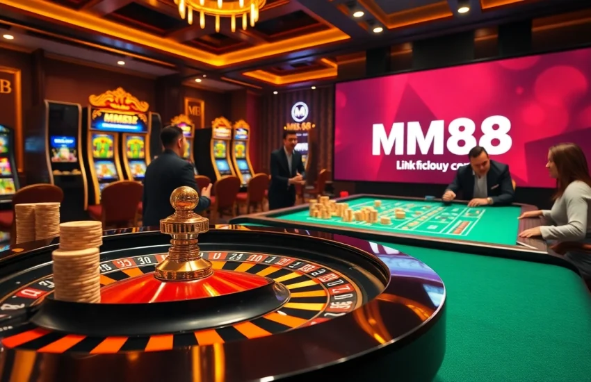 Exciting gaming at MM88 observer with roulette, poker, and slot machines.
