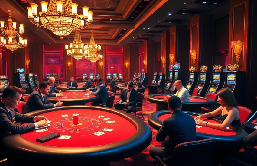 Experience thrilling gameplay at 123Win casino with vibrant tables and engaging players.