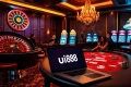 Experience gaming excitement at the uu88 casino with vibrant roulette and slot machines.