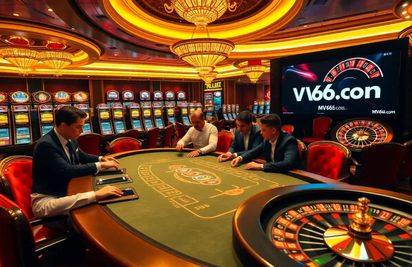 Experience the excitement of MV66 com with stunning casino visuals and thrilling gameplay.