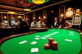 Luckywin.com casino scene showcasing exciting poker action and vibrant slot machines at https://luckywin.tech/.