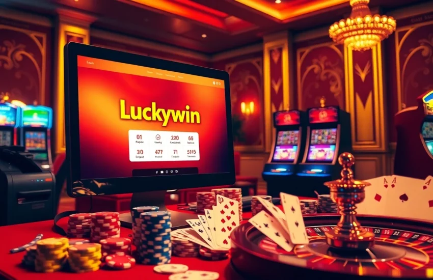 Experience the excitement of gambling at https://luckywin.tech/ with vibrant casino visuals.