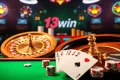 Experience the thrill of live gaming at 13win.com with an action-packed casino scene.