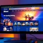 Experience the dynamic world of online gambling with 8kbet's engaging platform interface.