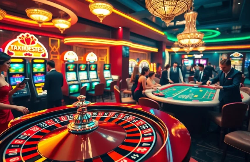 Experience the excitement of gambling at a luxury casino with hz88 gaming elements.