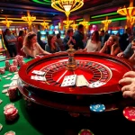 Experience the thrill of winning at F168's vibrant casino table with poker chips and cards.
