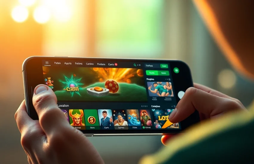 LUCKY8 online betting platform image showcasing vibrant games and user-friendly interface.