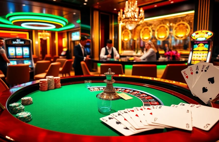 Exciting roulette table scene at https://vn789.xyz/ with colorful chips and elegant decor.
