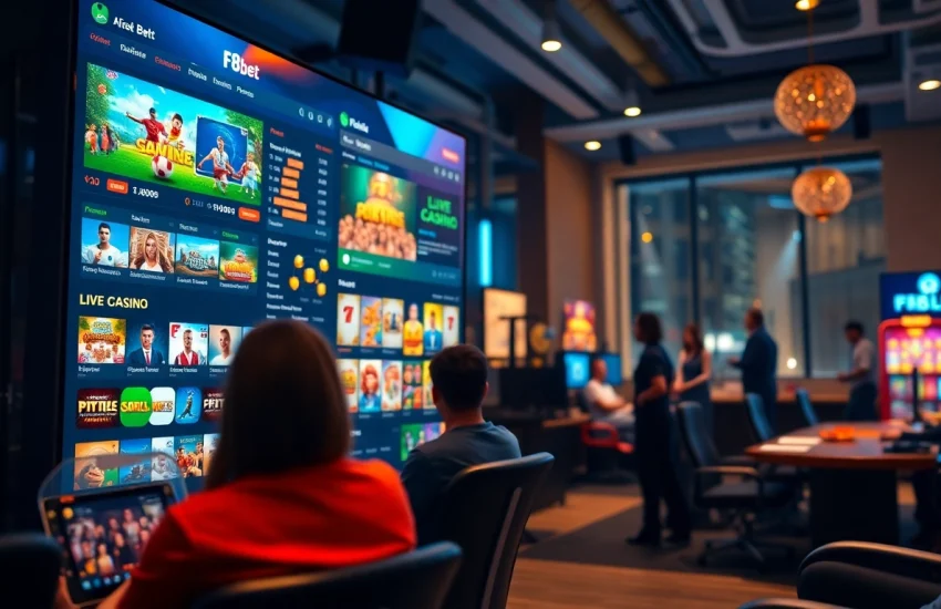 Experience the innovative F8bet online betting platform with vibrant gaming options and user-friendly interface.