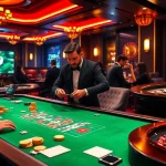 Experience the thrill of winning at 789P's deluxe casino table featuring blackjack gameplay.
