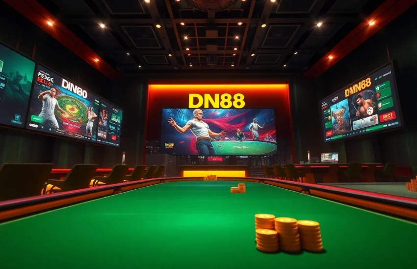 Experience the thrilling online gambling ambiance of https://dn88s.net/ featuring immersive games and luxury.