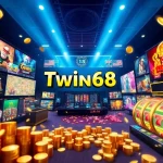 Twin68 interactive online gaming platform with vibrant visuals and exciting game features.