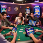 Experience the thrill of gaming with tải go88 mới nhất on mobile and tablet in a vibrant casino-like environment.