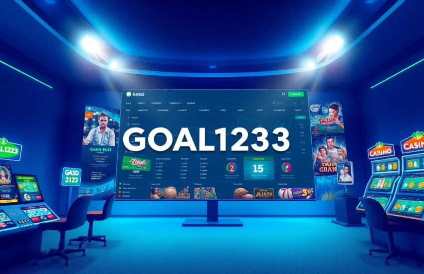 Experience firsthand the vibrant interface of https://goal123.work/ that invites players into an exciting online gaming world.