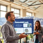 Photovoltaik Leads effektiv präsentieren mit einem Solarenergieberater.