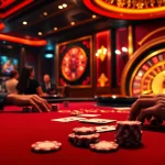 Experience the thrill of high-stakes poker at s8king.com in a luxurious casino atmosphere.