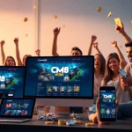 Experience the excitement of CM88 with engaging visuals of online betting and gaming.