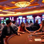 Intensivpflege Frankfurt im Spielsaal, wo Spieler zusammen im Casino genießen und gewinnen.