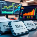 Prozessor Vergleich: Vergleich von CPU-Leistungsmerkmalen in einer modernen Tech-Umgebung.
