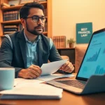Schuldnerberatung für Selbstständige im Gespräch über finanzielle Optionen.