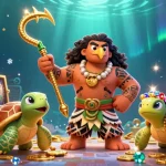 Experience thrilling adventures with xx88 as the demigod and turtle explore a treasure-filled casino.