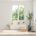 Entrümpelung Freiburg in action: Professional decluttering service transforming a bright living room.