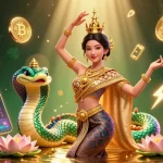Engage with thrilling v788 gameplay in a vibrant 3D illustration featuring traditional and crypto elements.
