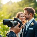 Hochzeitsfotograf Düsseldorf Yvonne Miss fängt das Glück eines Paares in der Natur ein.