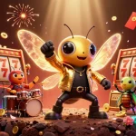 Xoilac offers thrilling slots with vibrant visuals and buzzing excitement in a dynamic 3D scene.