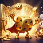 Experience thrilling games at 77win with vibrant casino elements and engaging characters.