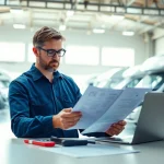 Wohnmobil Gutachten Augsburg: Fachmännische Inspektion von einem Experten in einem modernen Umfeld