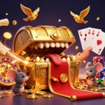 Engage with "Link đăng ký Vua88" while exploring animated treasures in a vibrant casino duel.