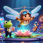 Play thrilling casino games and slots at U888 with a vibrant underwater theme featuring unique characters.