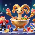 Engage with UK88 through vibrant 3D casino characters and crypto elements showcasing exciting gameplay.