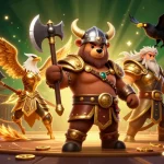 Engage in dynamic gameplay at ae889 with 3D characters and vibrant casino elements