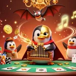Experience TG88 CASINO with thrilling poker action amidst enchanting casino elements and magical visuals.