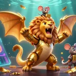 Engage with Fun88's immersive 3D illustration showcasing thrilling cryptocurrency gaming elements.