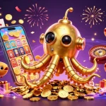 Win big with pg88's thrilling golden kraken submarine casino scene full of action and excitement!